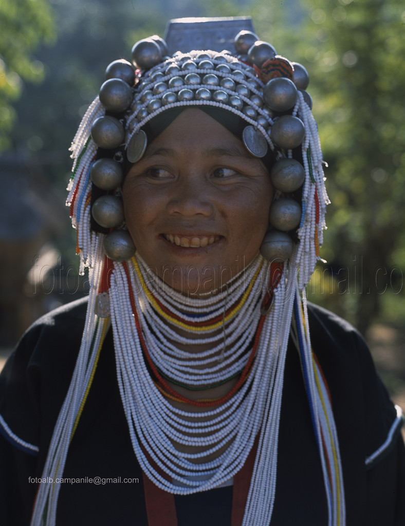 Huay Mak Liem village, Maekok river, Akha tribe, Thailand