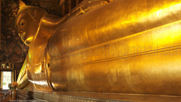 Lying Buddha, Wat Pho, Bangkok, Thailand