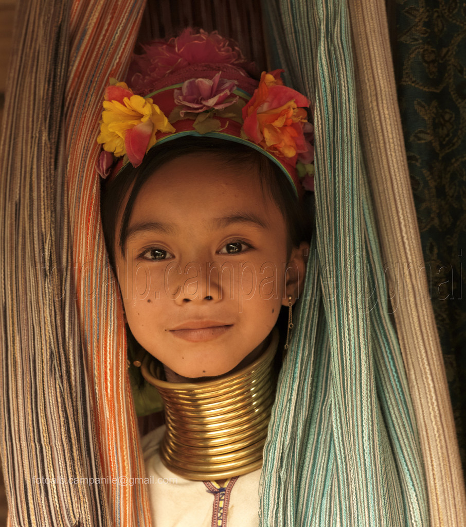 Woman with long necks, Ban Ya Pa village, Thailand