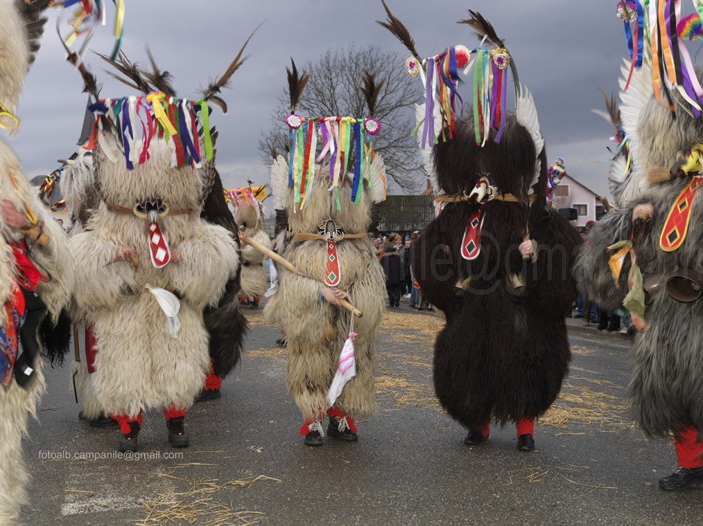 Slovenia Ptuj, Dornava 1430 il Carnevale, Kurent 0000