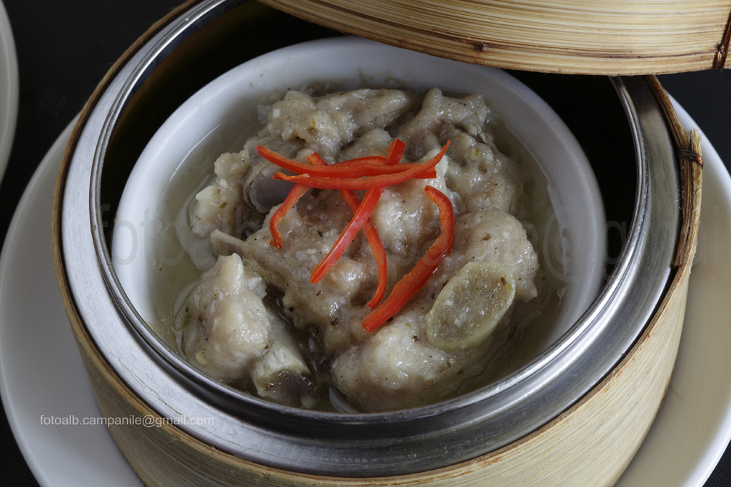 Steamed pork with bean sauce, Millennium Hilton Bangkok, Bangkok, Thailand