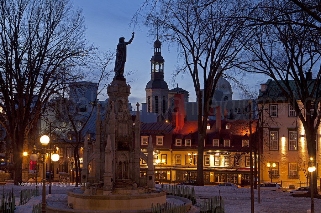 Place d'Armes, Canada; Quebec; Quebec City;