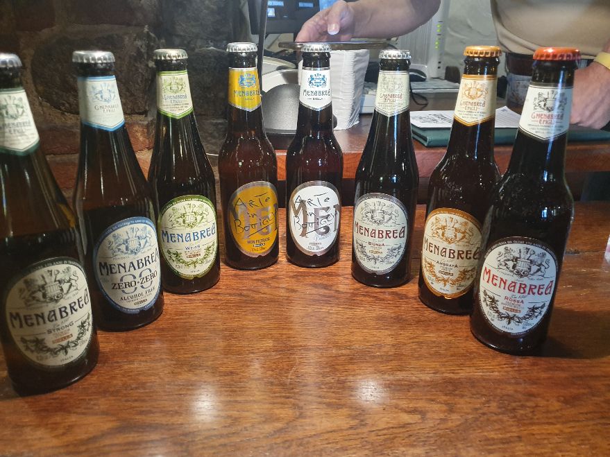 La selezione di birre di Casa Menabrea a Biella