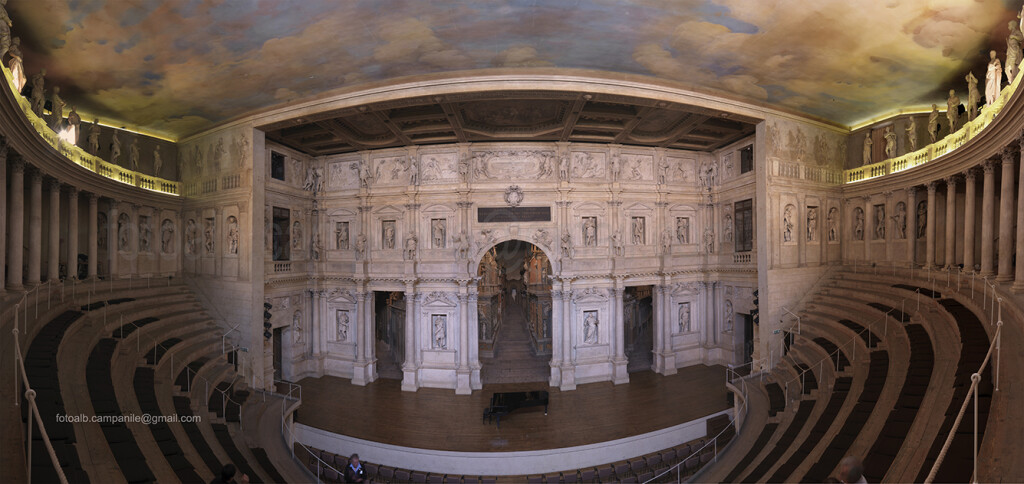 Vicenza, il Teatro Olimpico, opera ultima del Palladio, credits Alberto Campanile