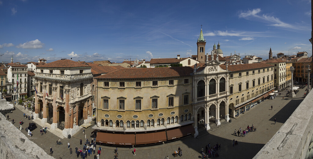 Vicenza, panoramica su Piazza dei Signori, credits Alberto Campanile