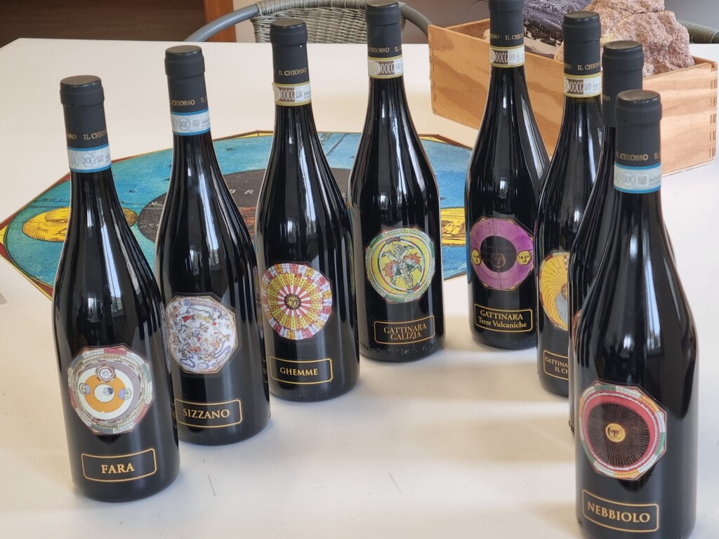 I vini dell'azienda vitivinicola ed enoturistica Il Chiosso a Gattinara, Alto Piemonte   credits  Maurizia Ghisoni