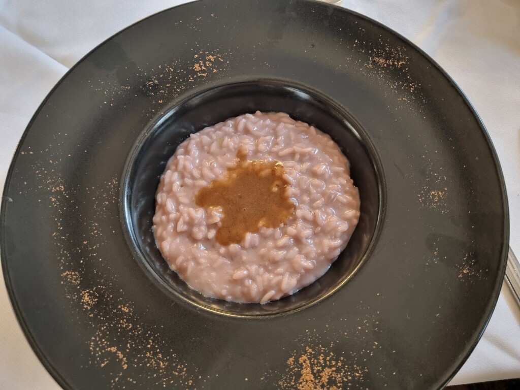 Il risotto al Gattinara del Ristorante Sacro Monte a Varallo  credits  Maurizia Ghisoni